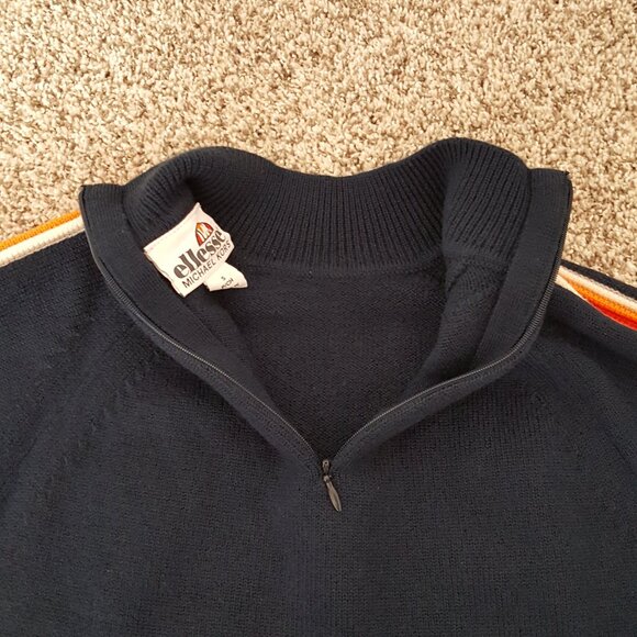 Exclusive Collab Michael Kors X Ellesse Merino Wool Mock-Neck Sweater Apres Ski - Picture 11 of 14